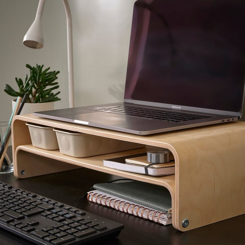 Laptop monitor stand